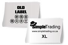 Simple Tarding Label Replacement